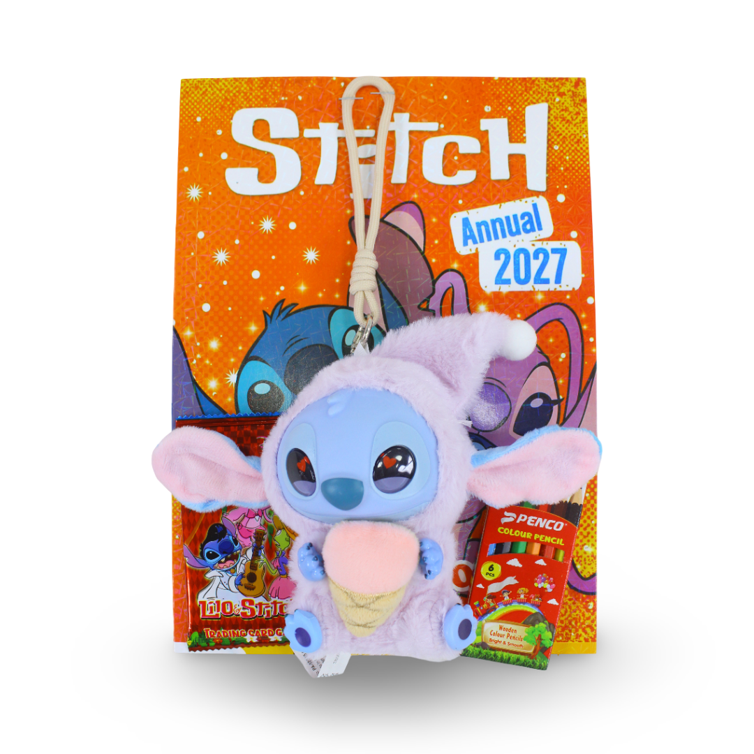 Space Toon Stitch Coloring Book – Purple