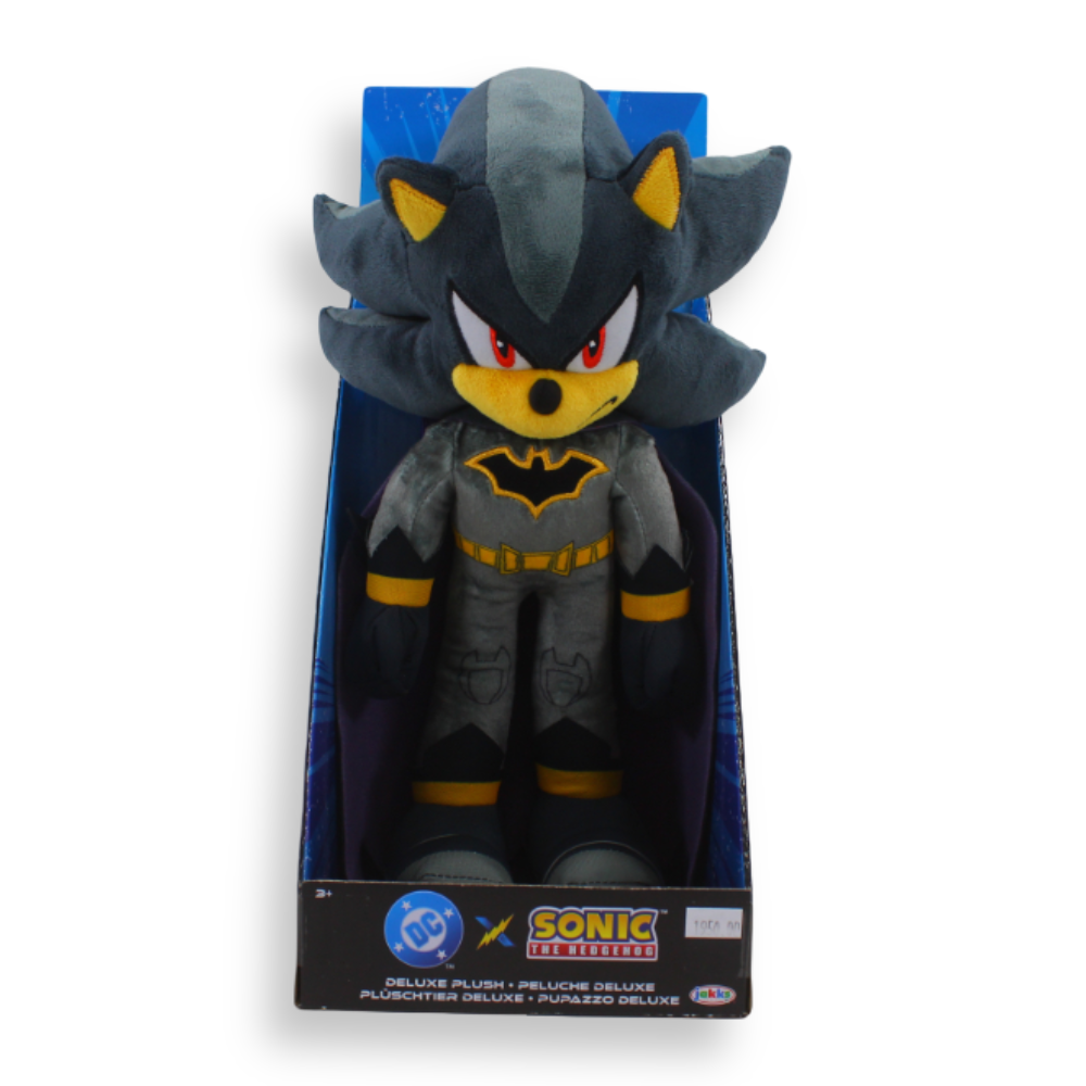 Jakks Games: Sonic the Hedgehog x DC Shadow as Batman Deluxe Plush (13 Inch)