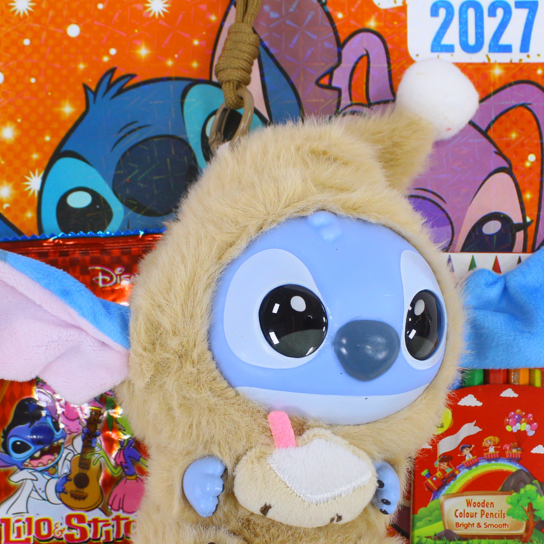 Space Toon Stitch Coloring Book – Beige