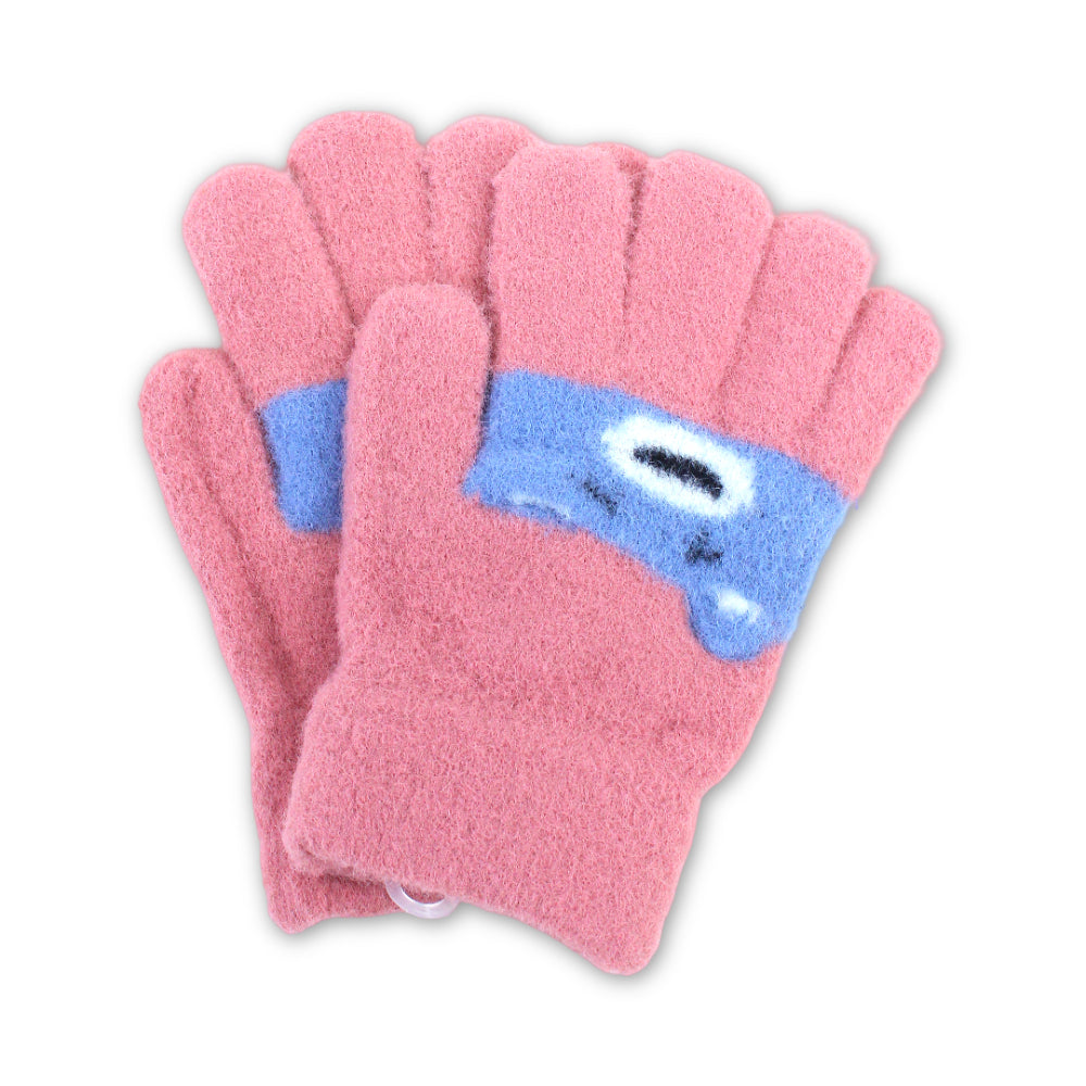 Girls Winter Gloves – Dusty Pink