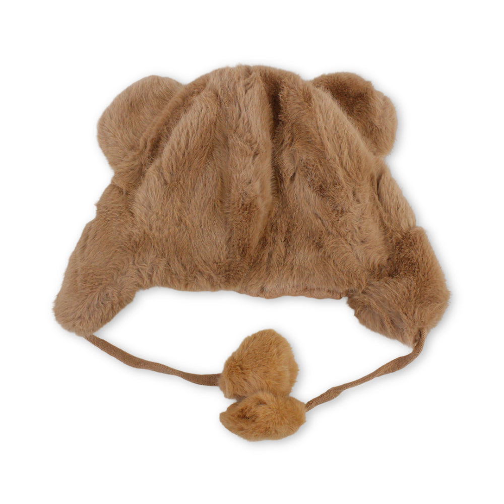 Girls Winter Ice Cap – Camel
