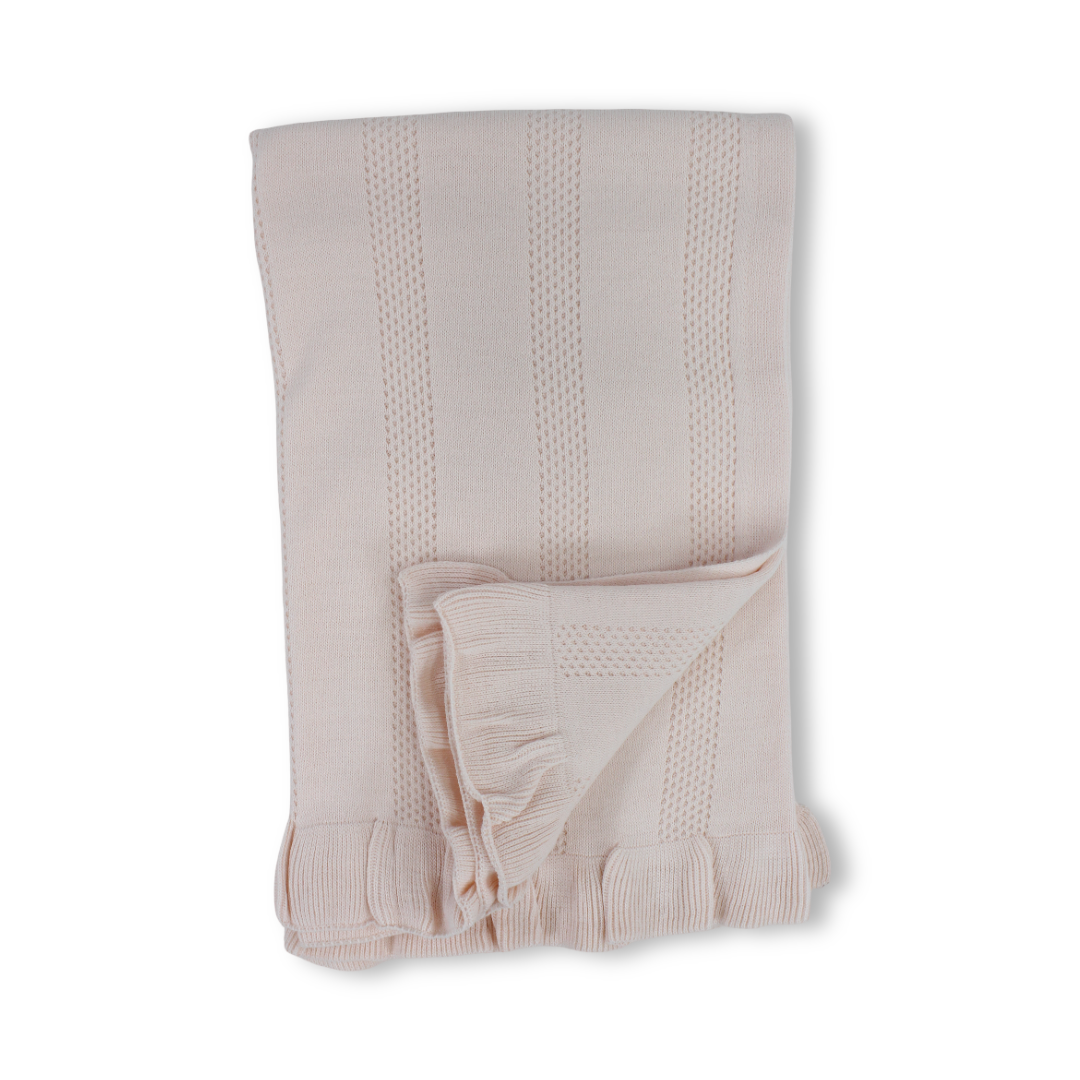 Unisex Baby Knitted Blanket – Assorted Colors