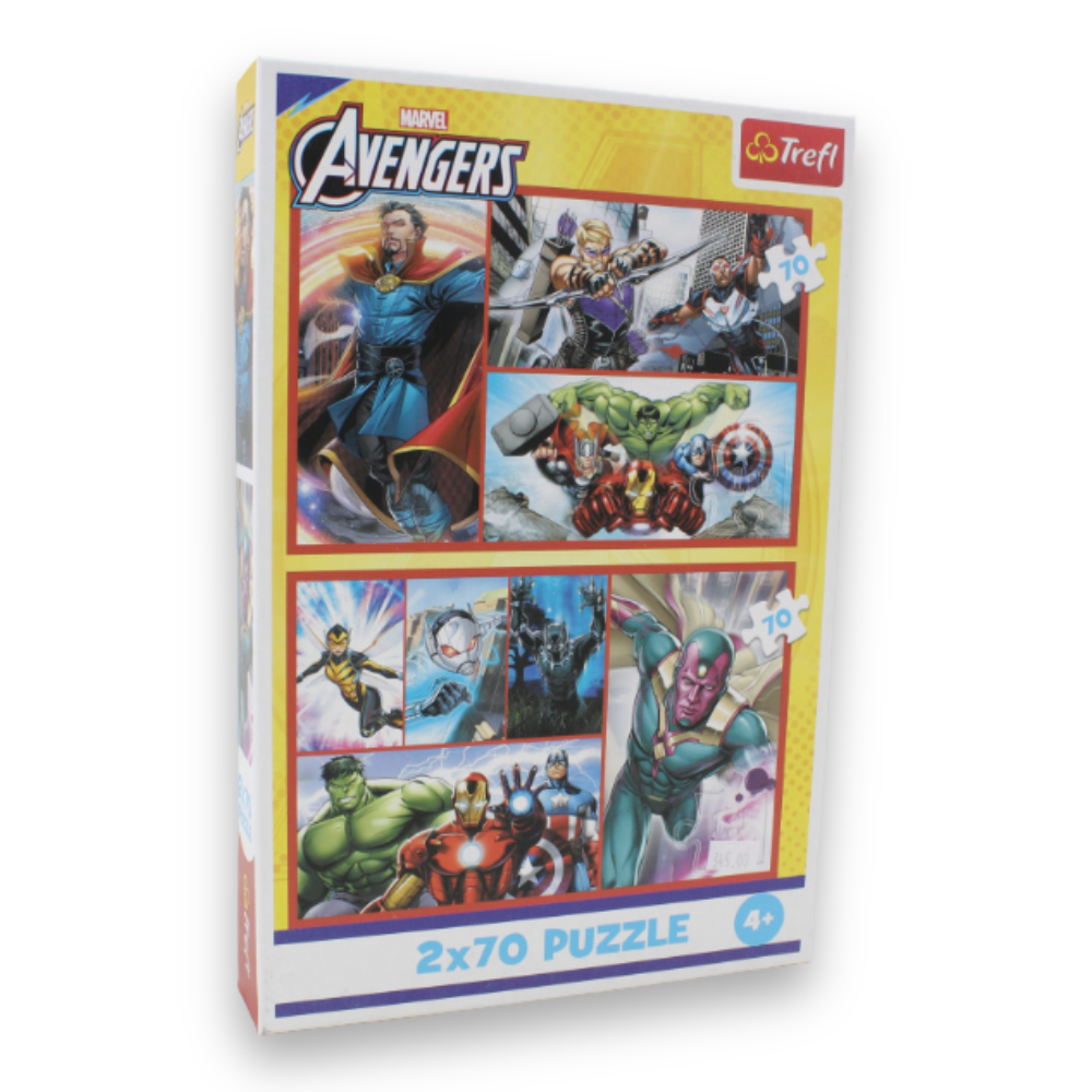 2 x 70-Piece Kids’ Jigsaw Puzzle Set