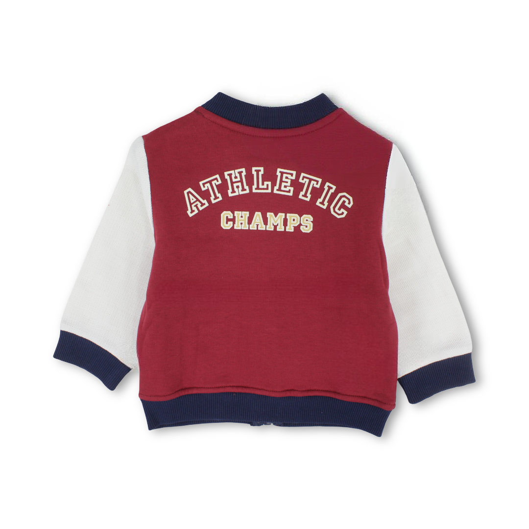 Baby Boys Jacket – Maroon