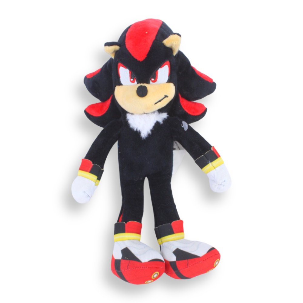 Jakks Games: Sonic the Hedgehog Movie 3 - Sonic Plush (9 Inch) – Shadow – Red