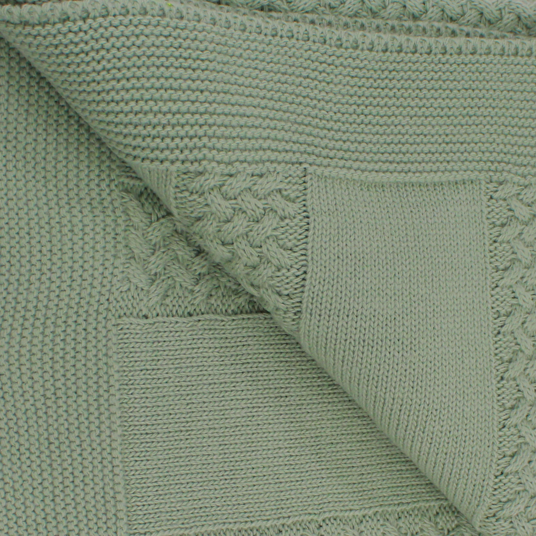 Unisex Baby Knitted Blanket – Assorted Colors