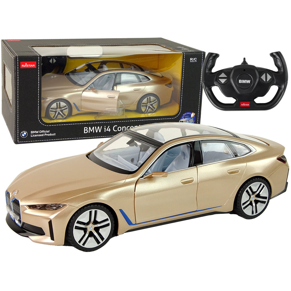 Rastar 1:14 Scale Remote Control BMW i4 Concept Car - Toys