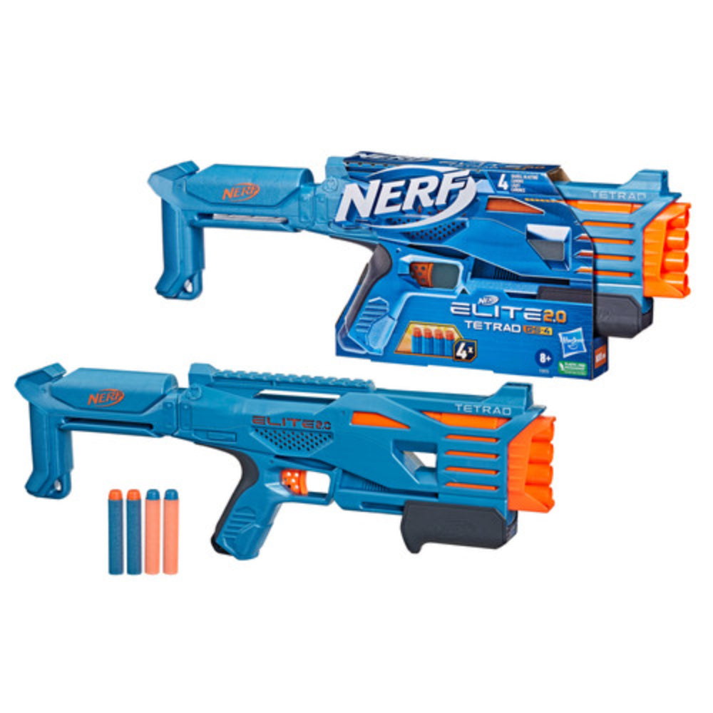 Nerf Elite 2.0 Tetrad Qs 4 - Toys