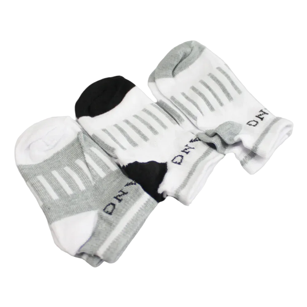 Greyish Socks (Pack Of 3) - Ourkids - Solang