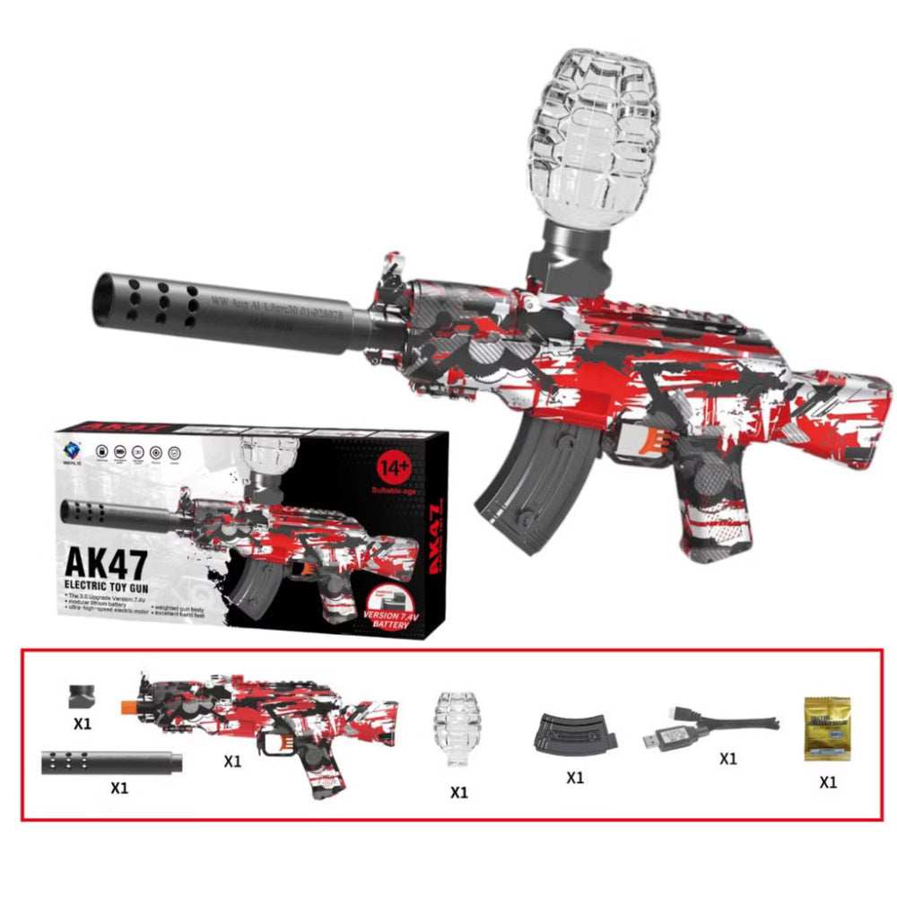 Electric AK47-Style Gel Blaster Toy - Toys - OKO