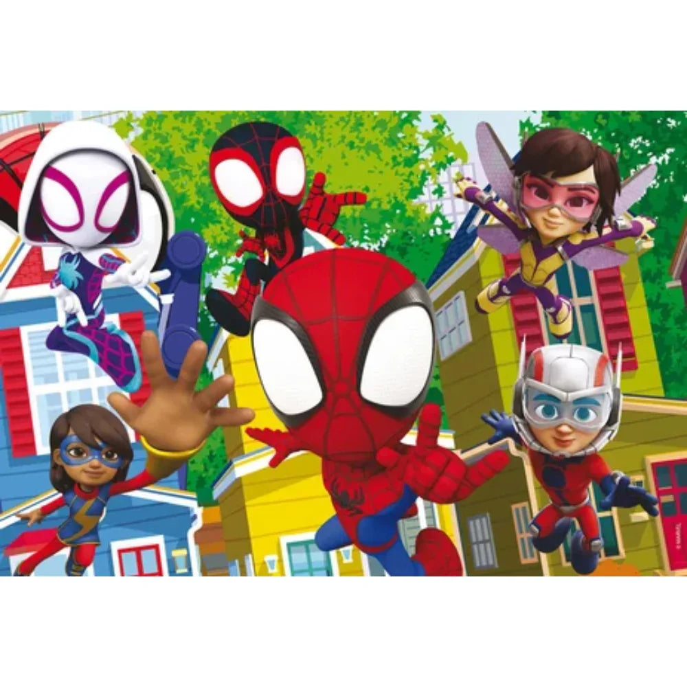 Lisciani Spidey & Friends Double-Face Puzzle - 24 Pieces