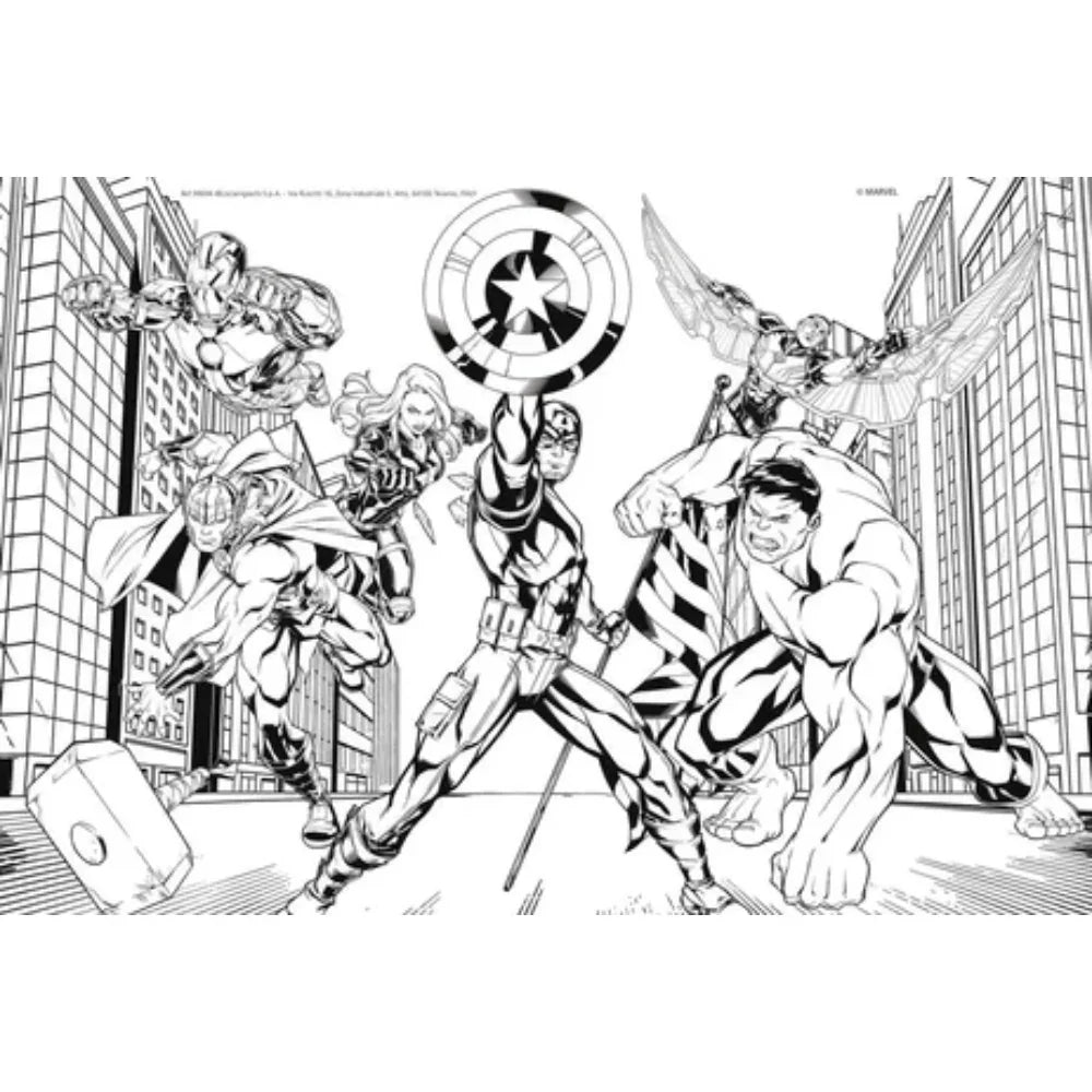 Lisciani Avengers Double-Face Puzzle - 60 Pieces