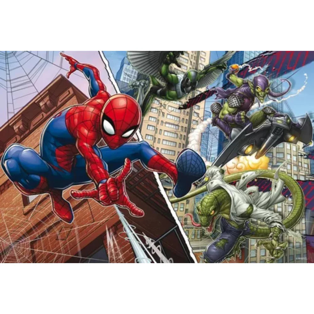 Lisciani Spiderman Double-Face Puzzle - 108 Pieces