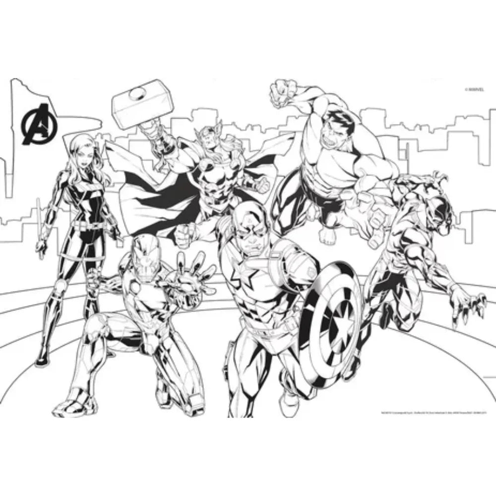 Lisciani Avengers Double-Face Puzzle - 108 Pieces