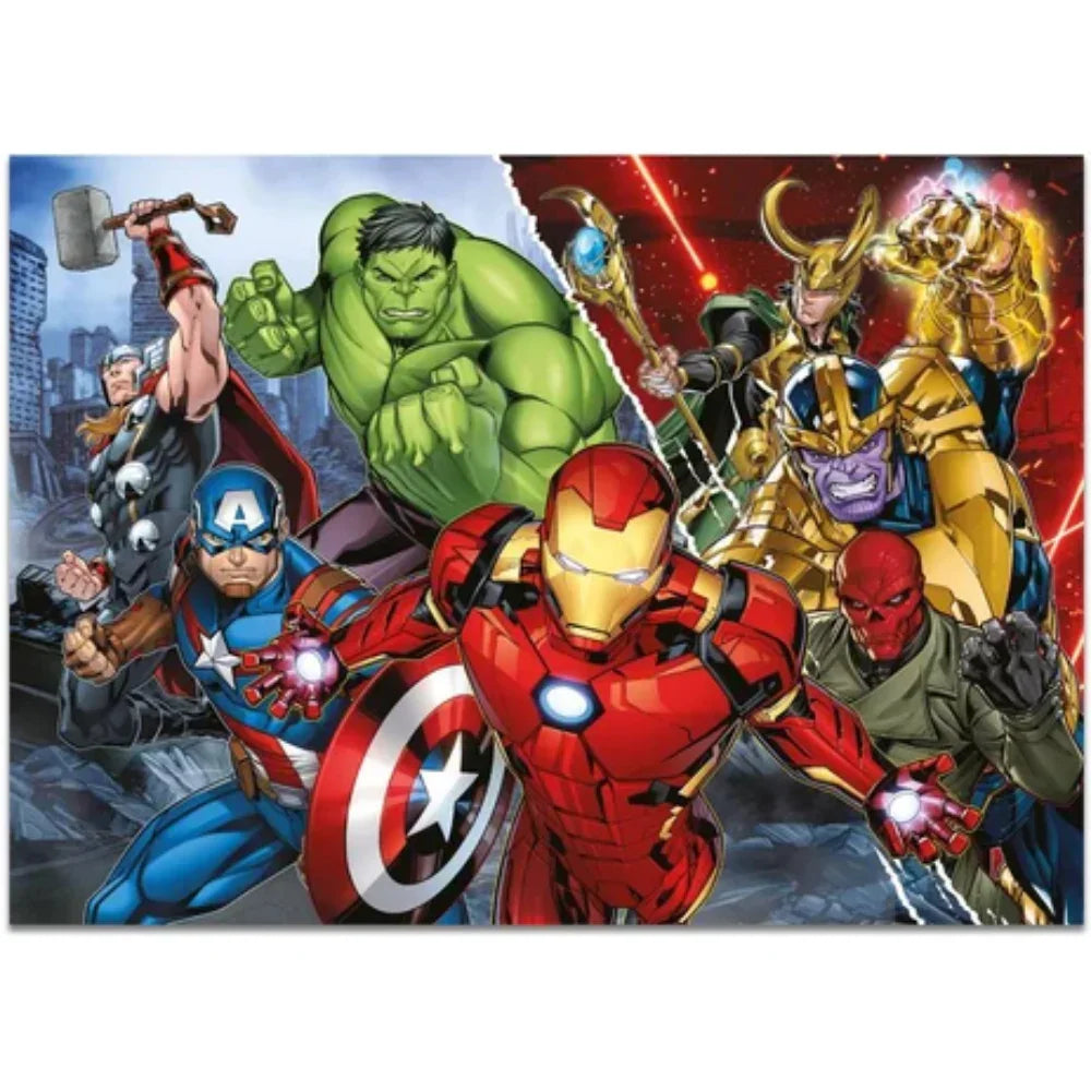 Lisciani Avengers Double-Face Maxi Floor Puzzle - 108 Pieces