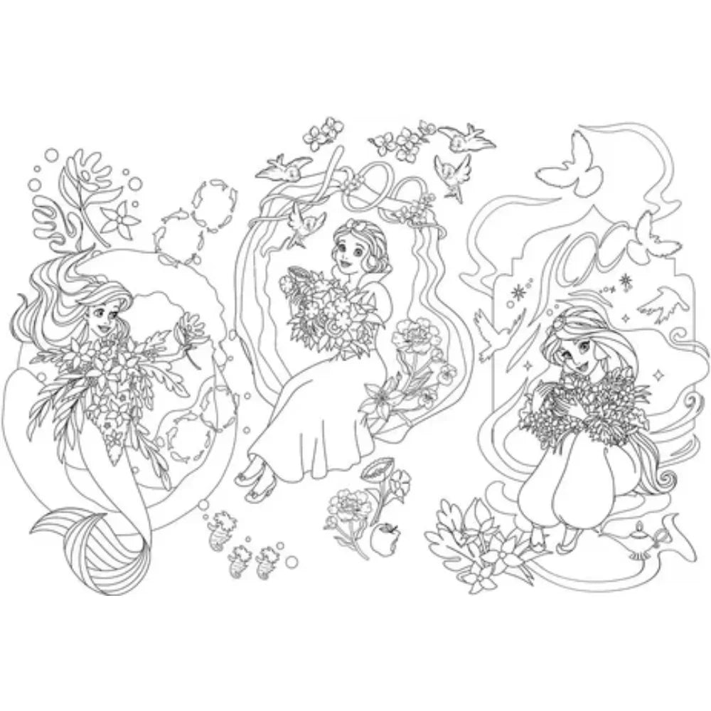 Lisciani Princess Double-Face Puzzle – 250 Pieces (Disney 100 Edition)