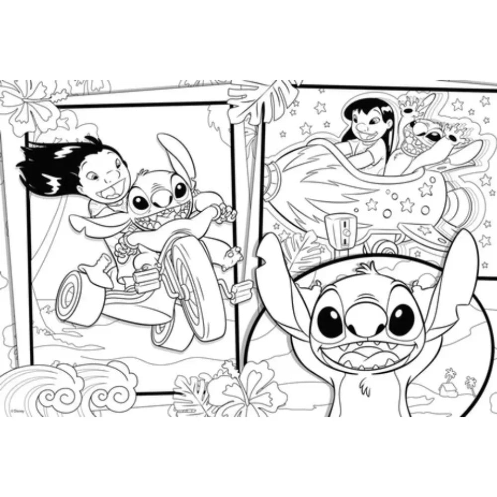 Lisciani Lilo & Stitch Double-Face Puzzle - 250 Pieces