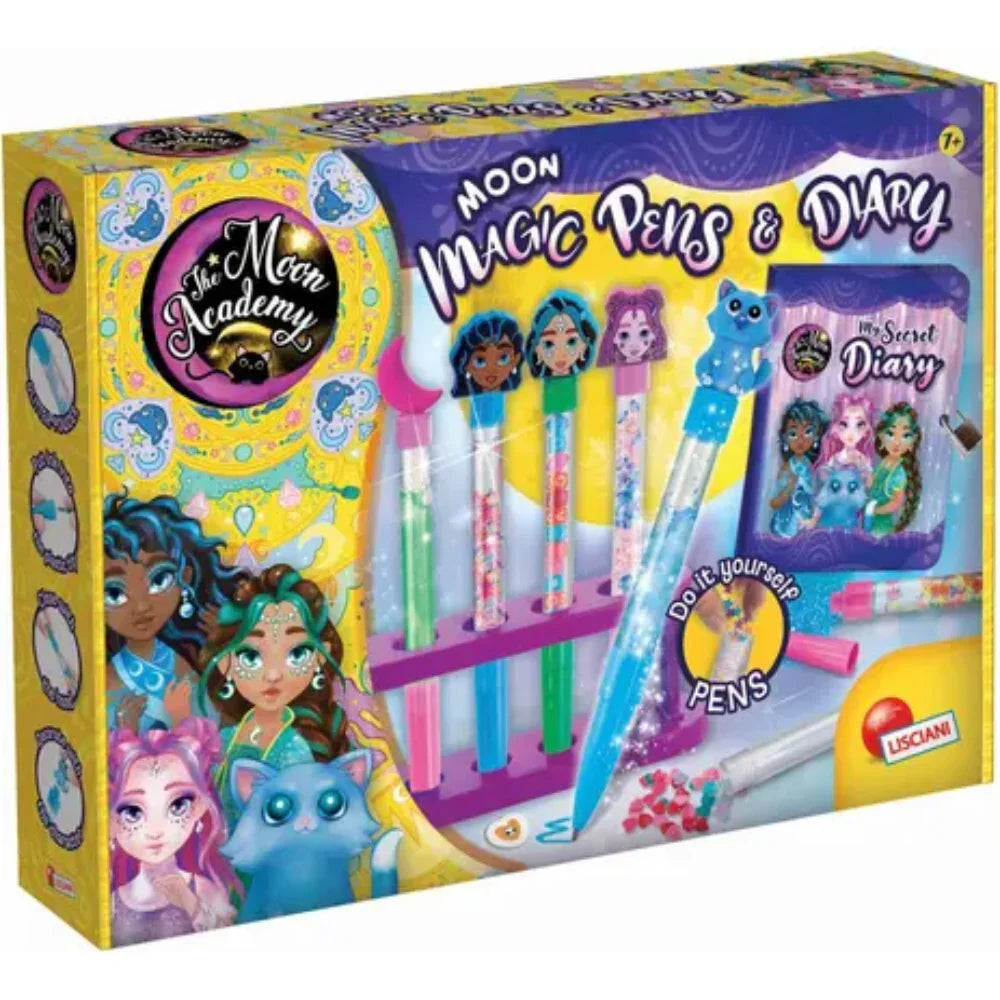 Lisciani The Moon Academy Moon Magic Pens & Secret Diary Set - Toys