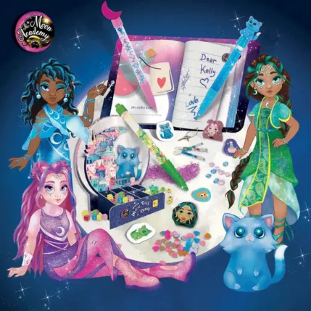 Lisciani The Moon Academy Moon Magic Pens & Secret Diary Set
