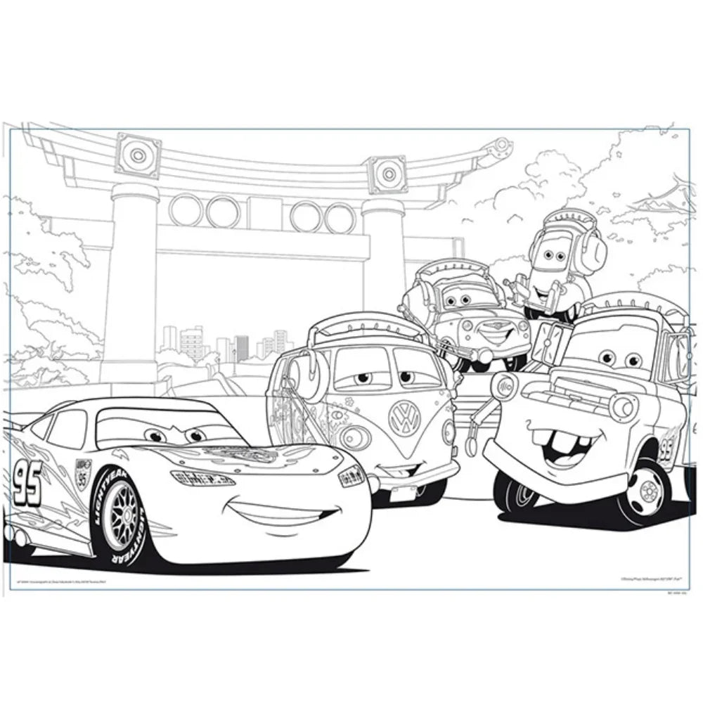 Liscian Cars Double-Face Puzzle - 108 pieces