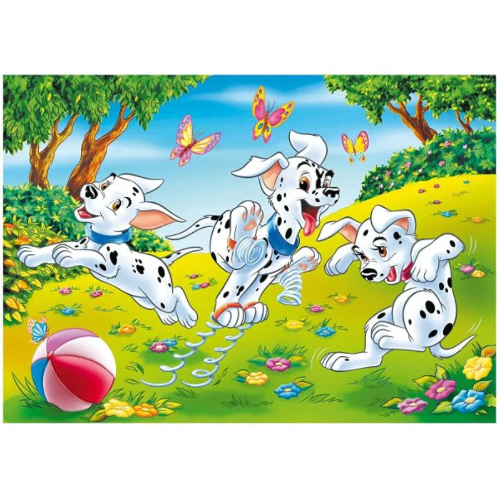 Lisciani 101 Dalmatian Double-Face Puzzle - 108 Pieces