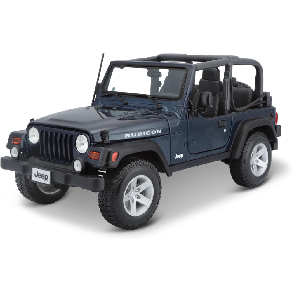 Maisto Jeep Wrangler Rubicon Die-Cast Model – 1:18 Scale - Toys