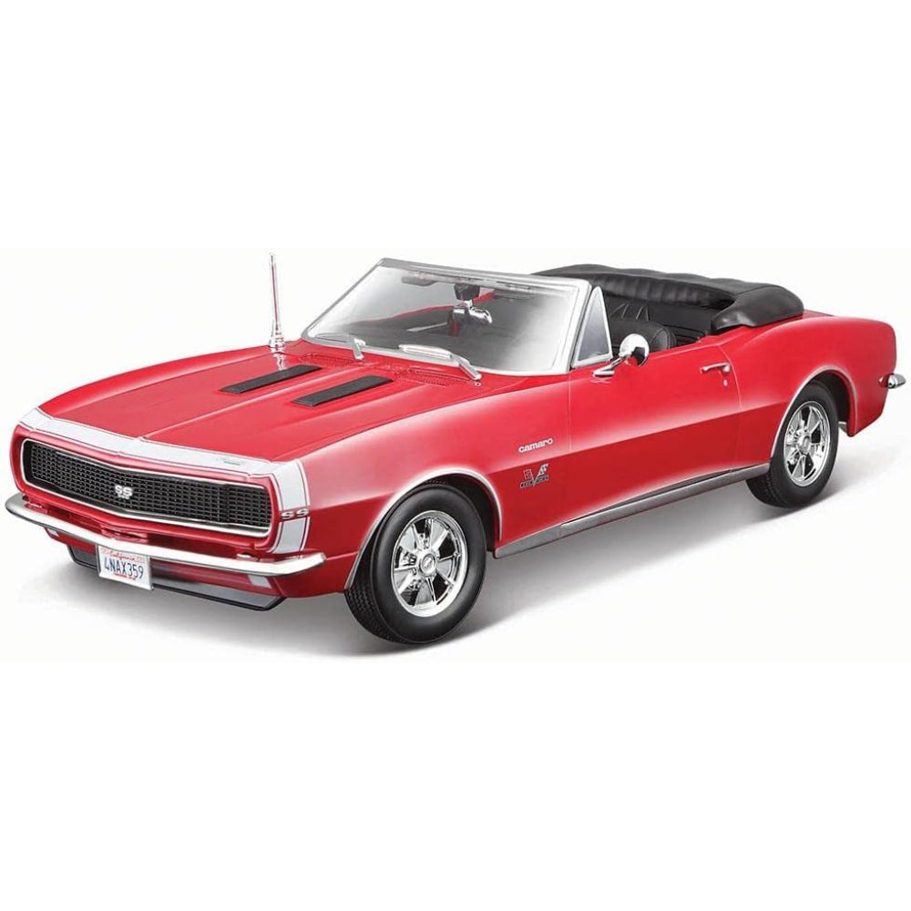 Maisto 1967 Chevrolet Camaro SS 396 Convertible Die-Cast Model – 1:18 Scale - Toys