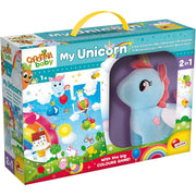 Lisciani Baby Unicorn Puzzle & Plush Toy Set
