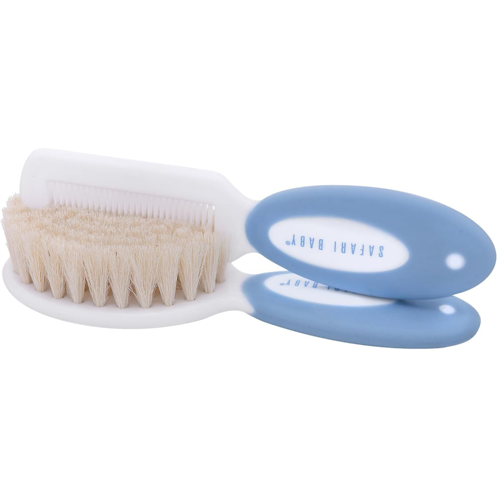 Safari Baby Soft Brush & Comb – Baby Blue