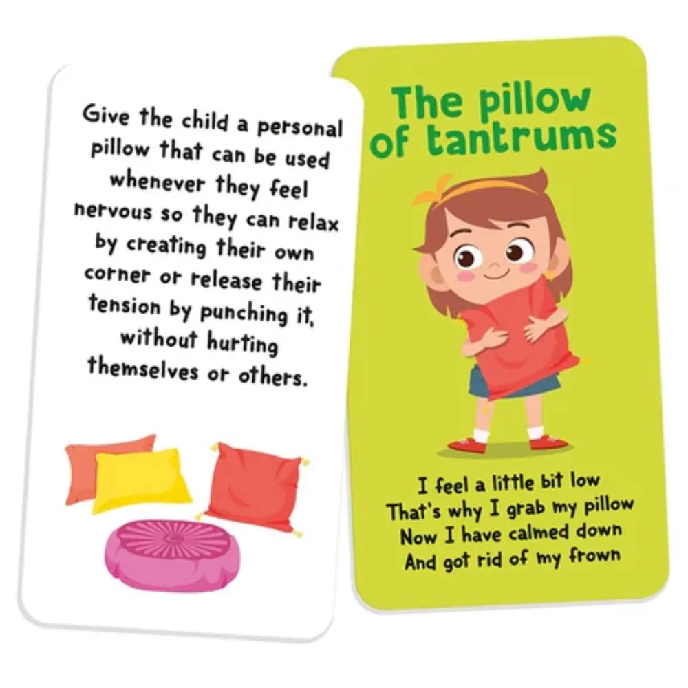 Lisciani Educational Flash Cards & Tantrum Management Set