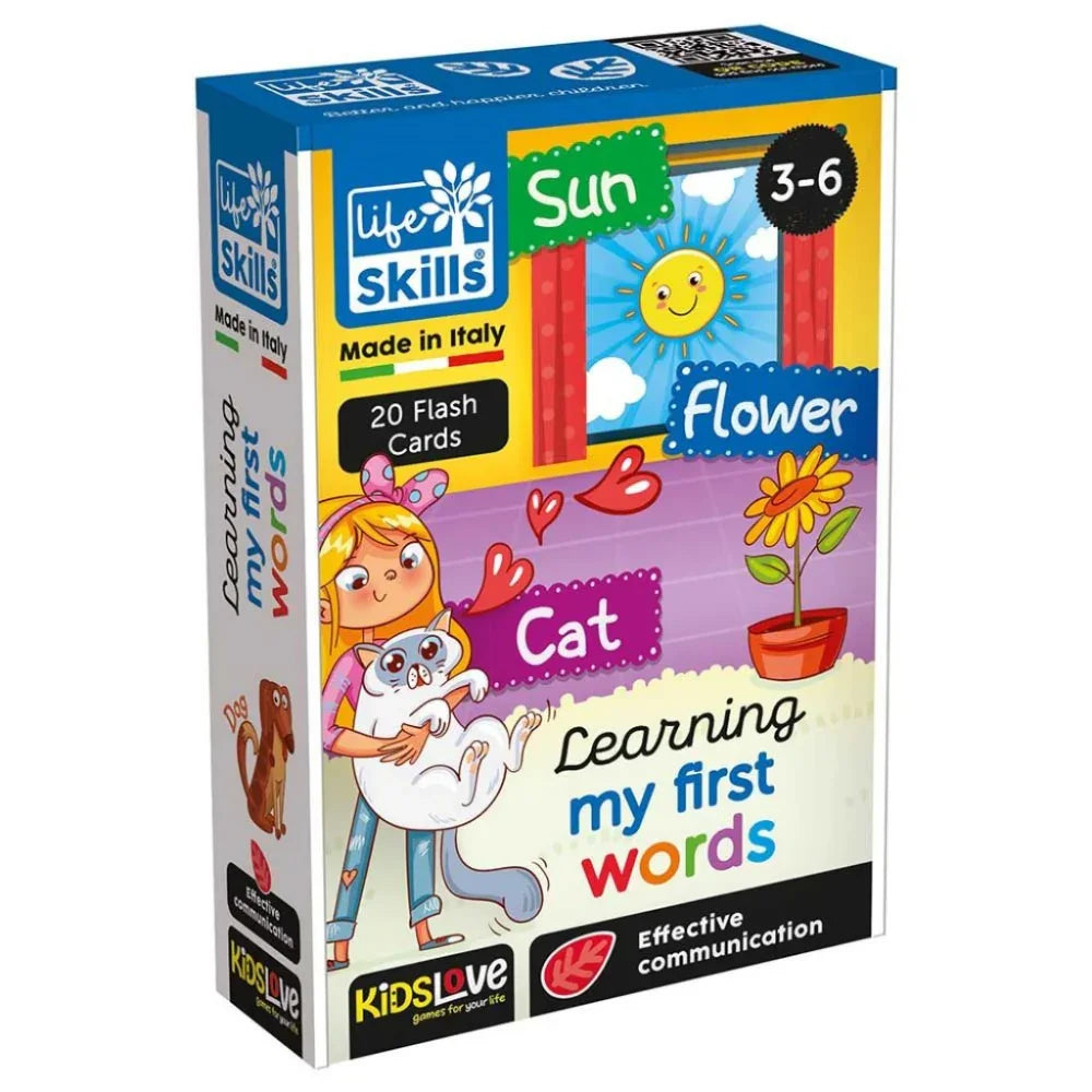Lisciani Educational Flash Cards & Word Learning Set