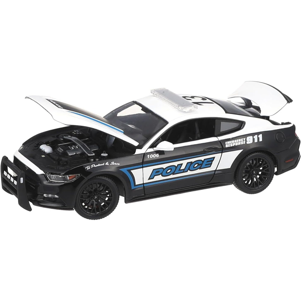Maisto 1:18 Scale 2015 Ford Mustang GT Police Die-Cast Car - Toys