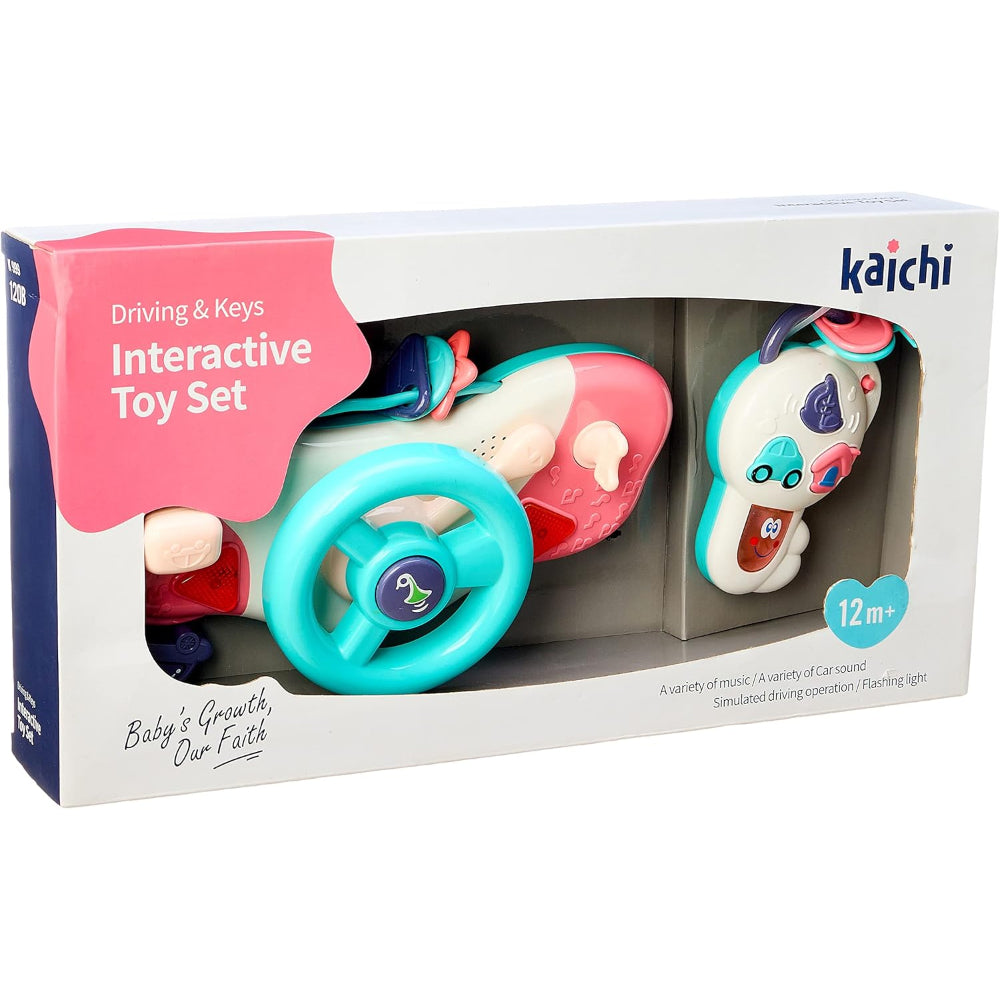 Steering Wheel & Key Sleeve with Light - Toys - OKO