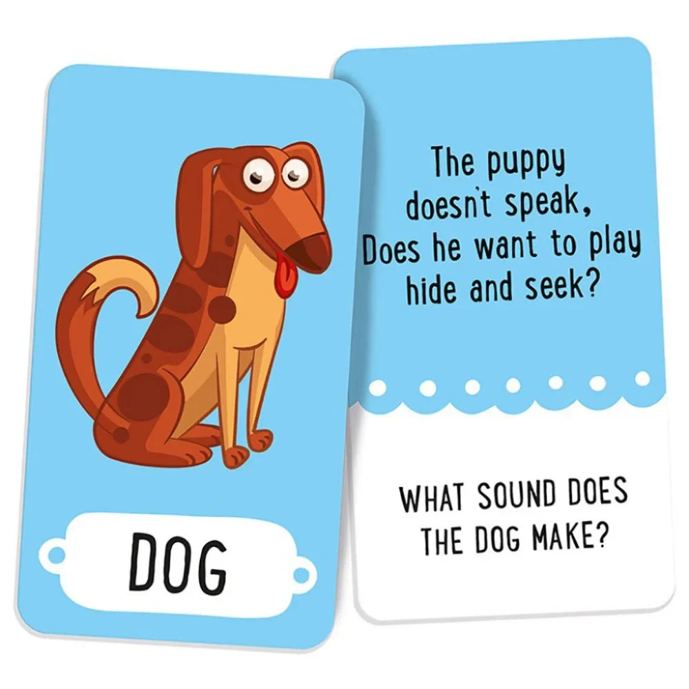 Lisciani Educational Flash Cards & Word Learning Set