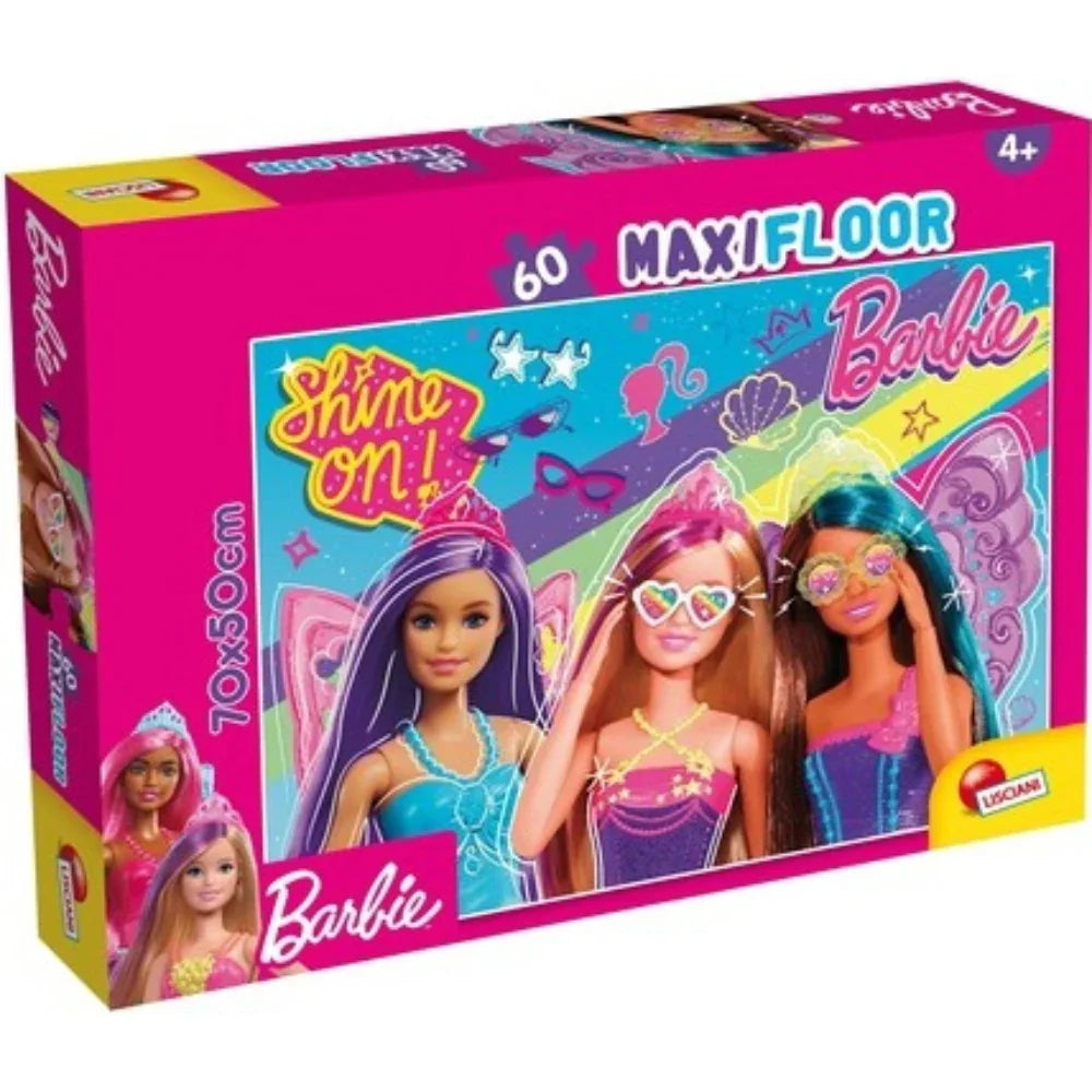 Lisciani Barbie Maxi Floor Puzzle - 60 Pieces - Toys