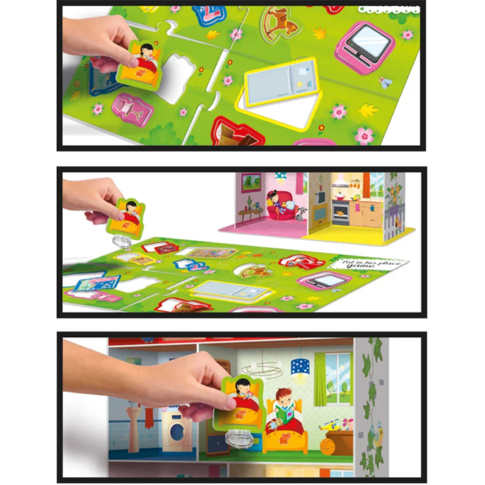 Lisciani - Montessori 3D Play House