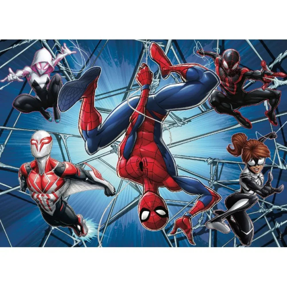 Lisciani Marvel Spiderman Double-Face Puzzle - 60 Pieces
