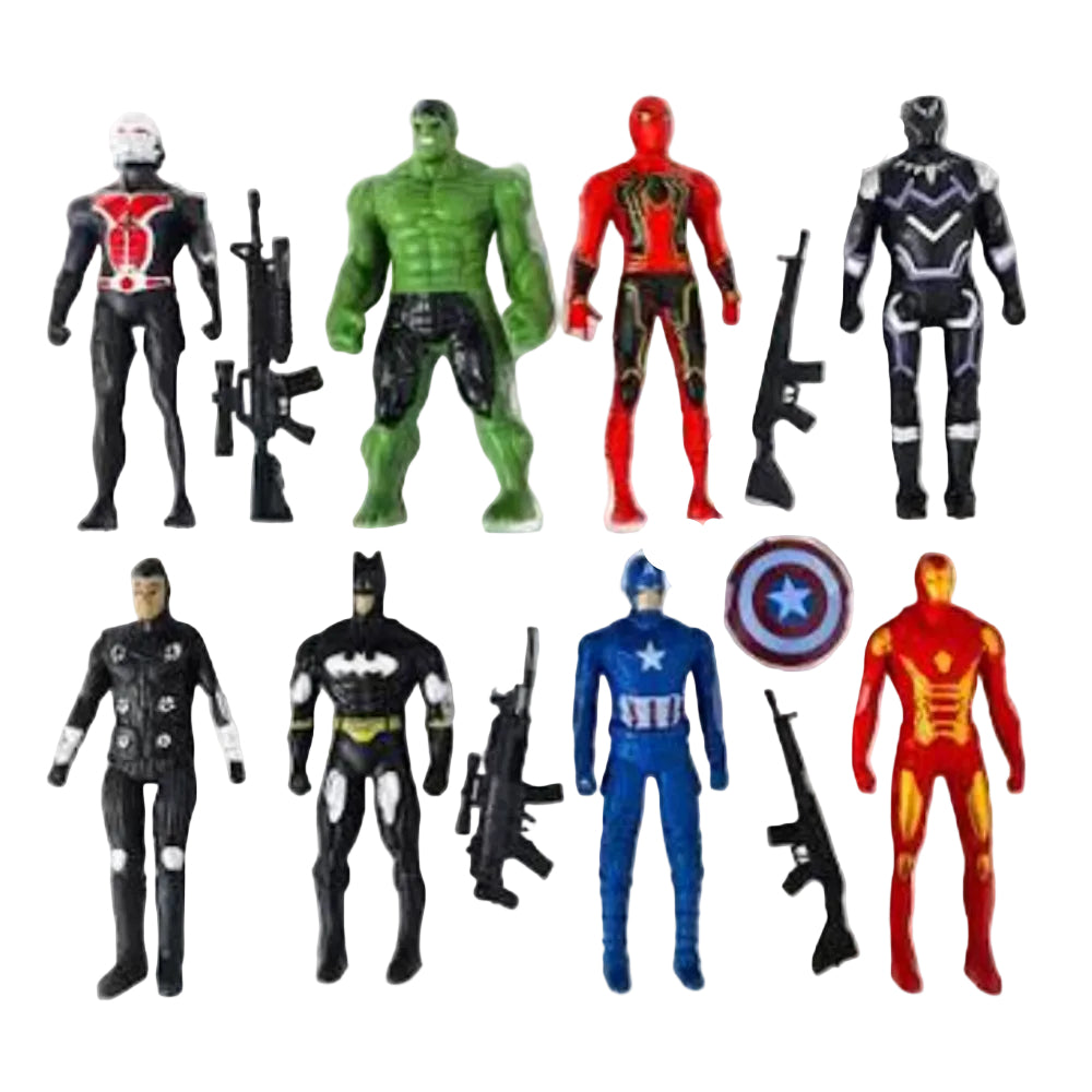 Super Heroes Action Figures – 8 Pcs