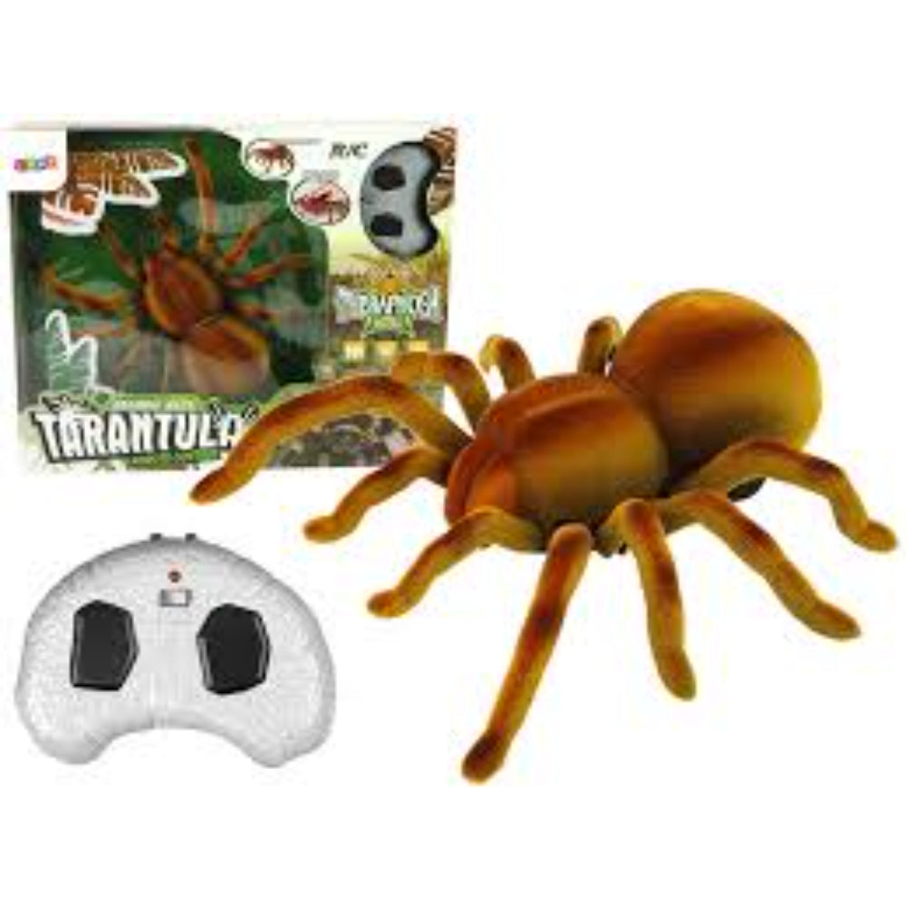 ZF Remote Controlled Realistic Brown Tarantula Spider - Toys