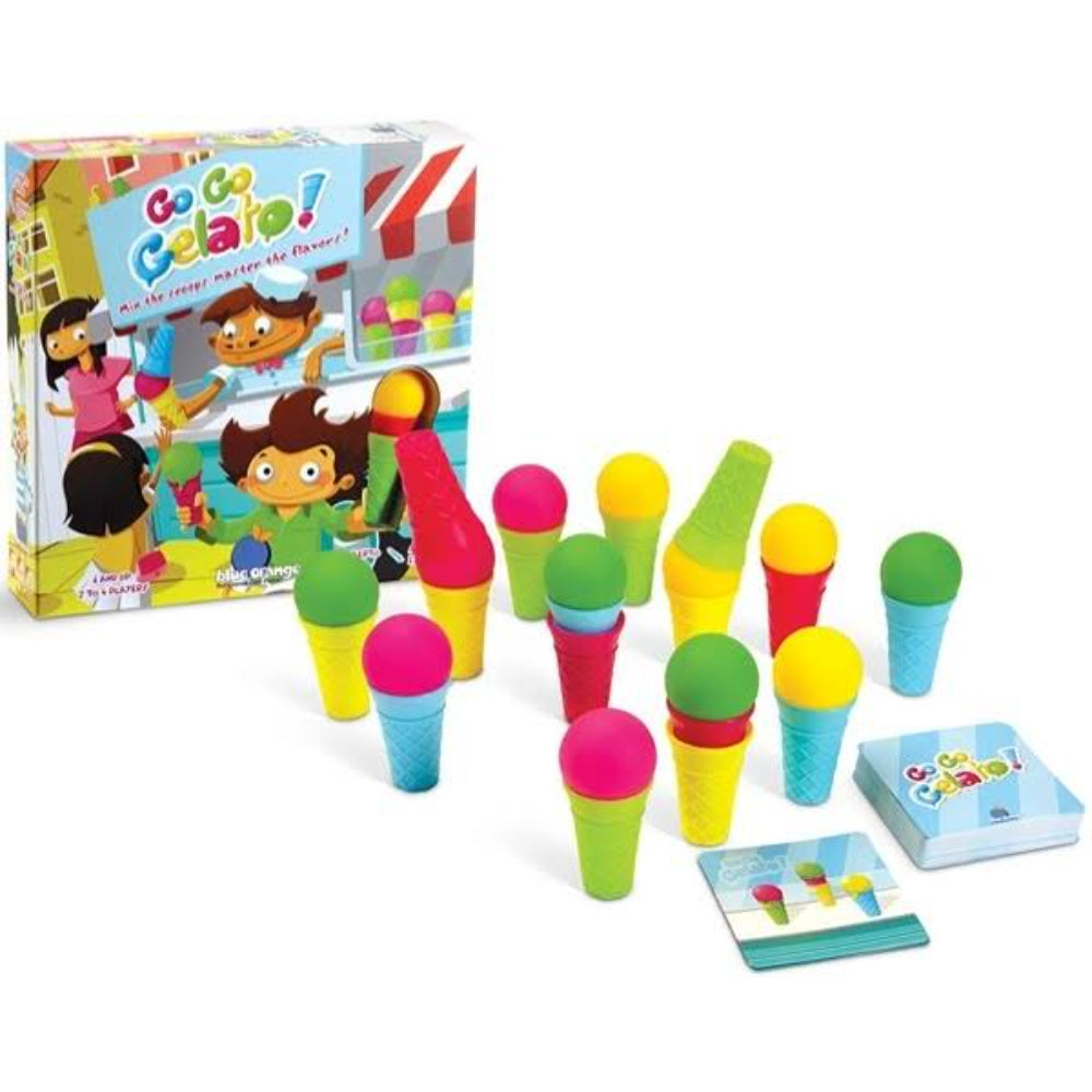 Nilco Blue Orange Games Go Go Gelato Board Game - Toys
