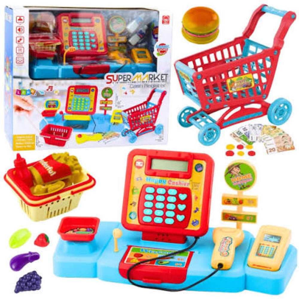 Supermarket Cash Register Toy Set
