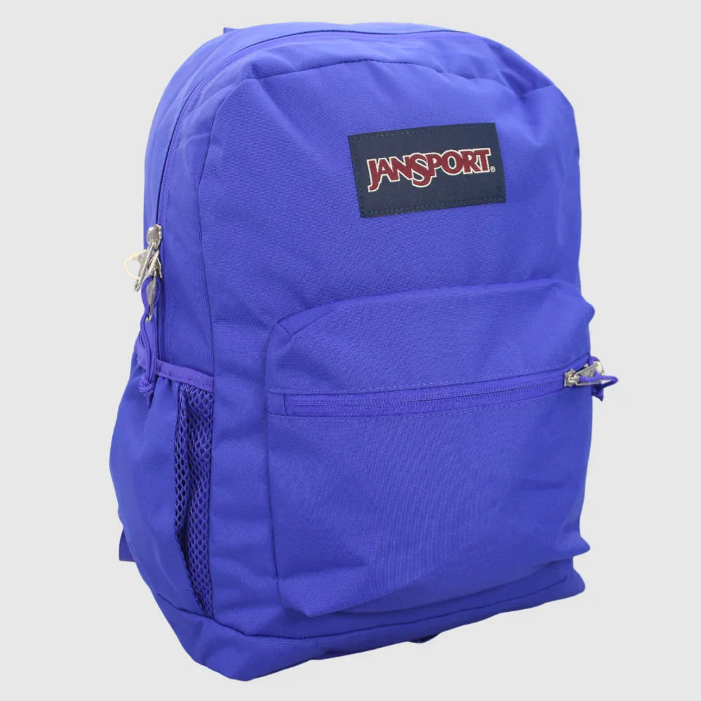 Blue and purple jansport backpack sales