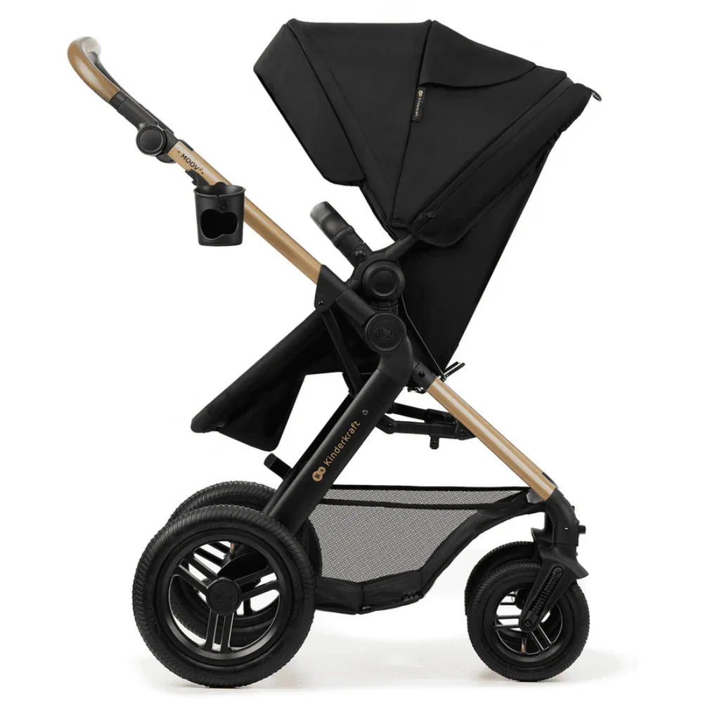 Kinderkraft Travel System Stroller With Flip Arm Moov2 Air - (3in1)