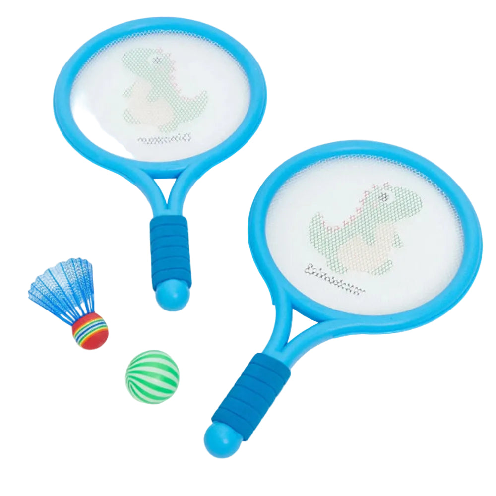 Dino Racket Set – Baby Blue