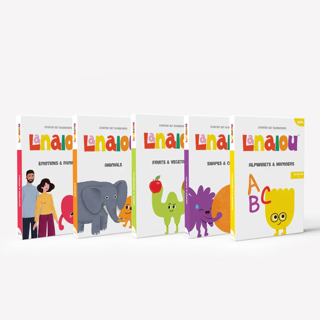 Lanalou English Starter Set Flashcards - Assortments