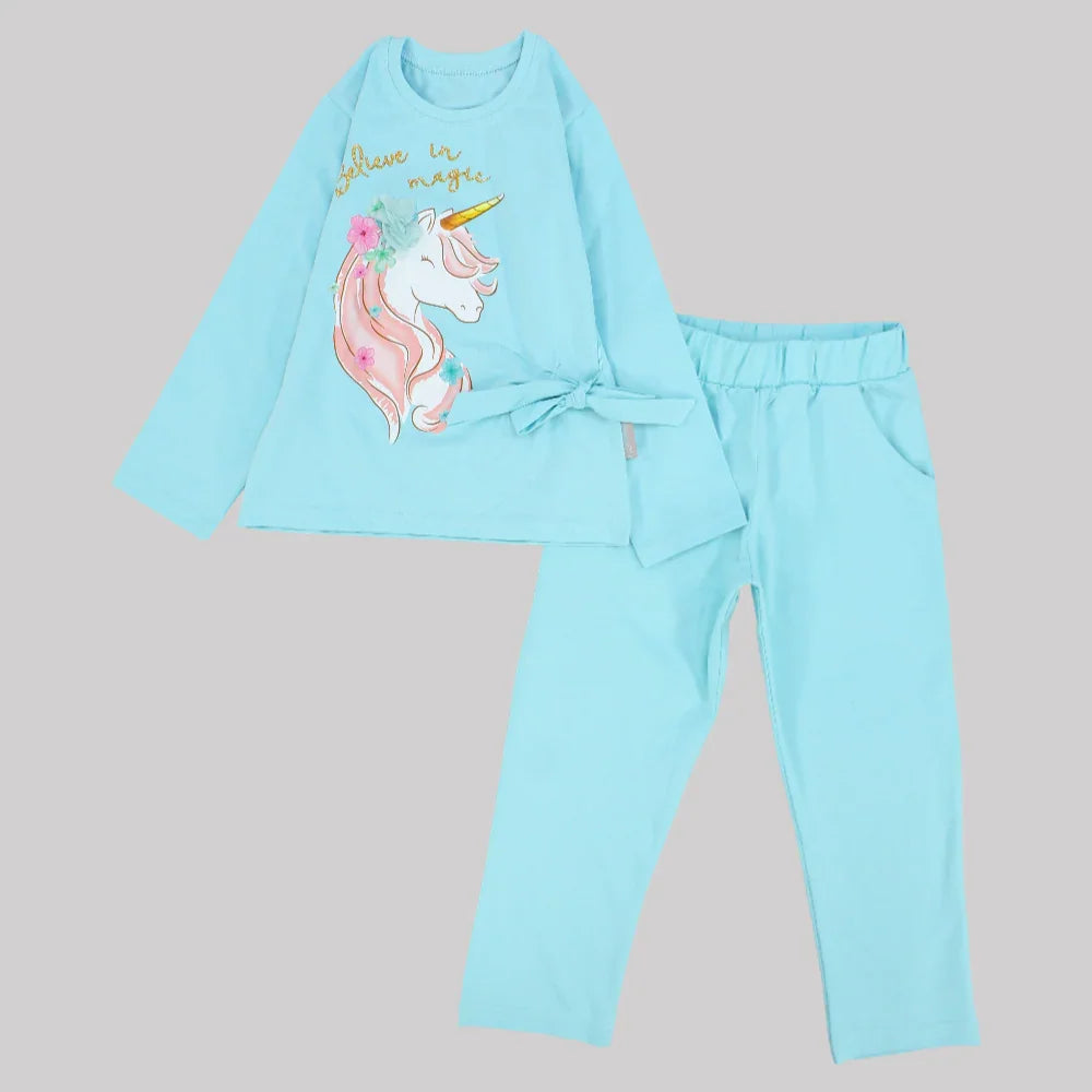 Magical Unicorn Long-Sleeved Pajama - Ourkids - Dream