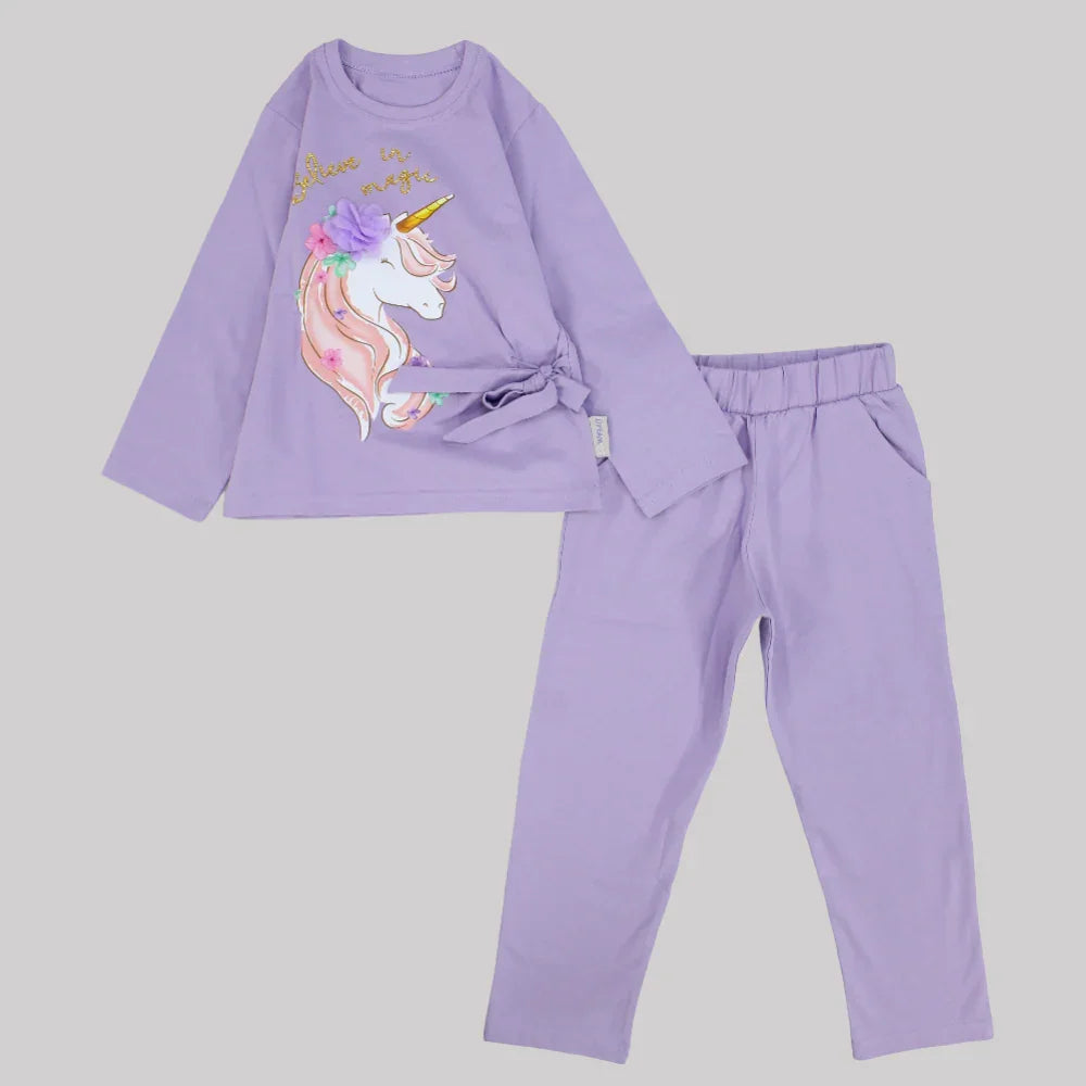 Magical Unicorn Long-Sleeved Pajama - Ourkids - Dream