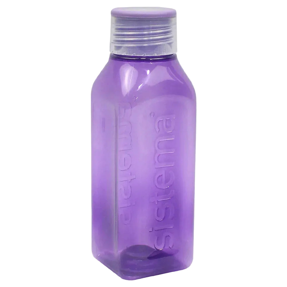 MISTY PURPLE SISTEMA HYDRATION 475ML SQUARE BOTTLE - Ourkids - Sistema