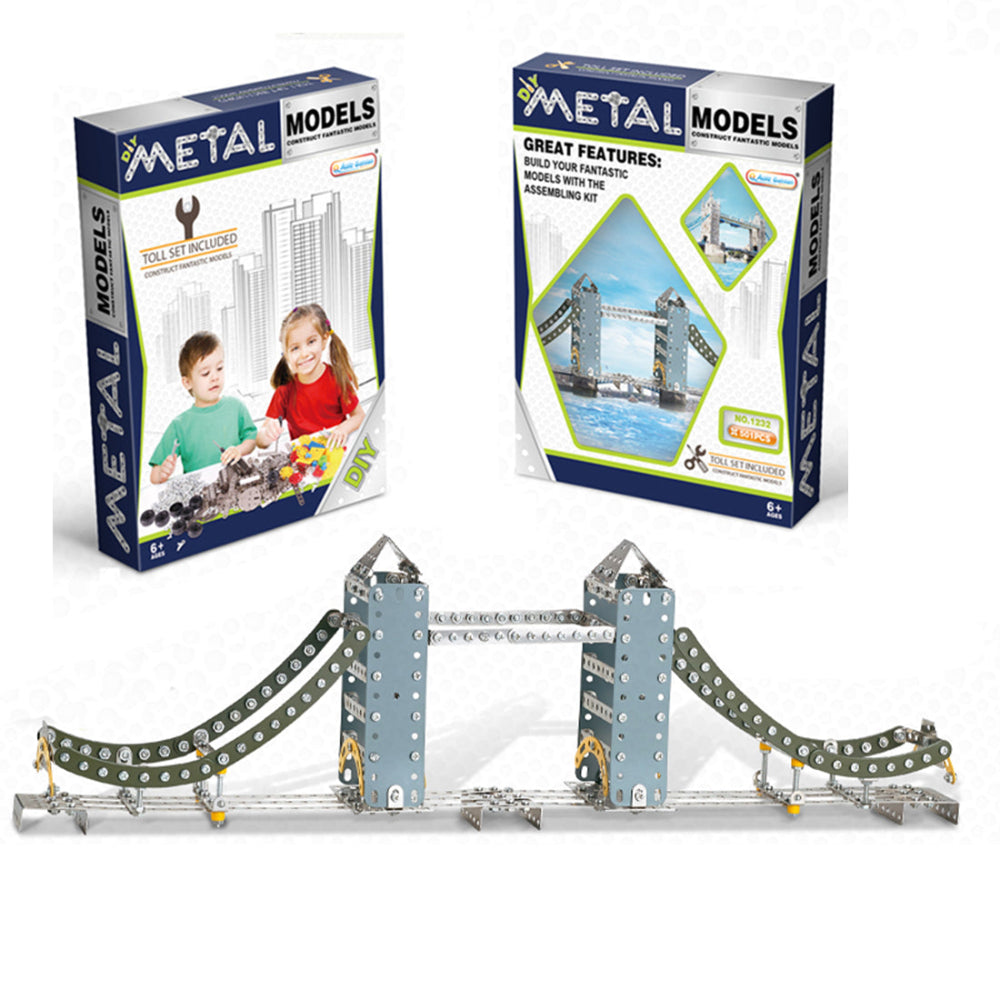 DIY Metal 3D Tower of London Bridge Model Kit – 501 Pcs - Toys - OKO