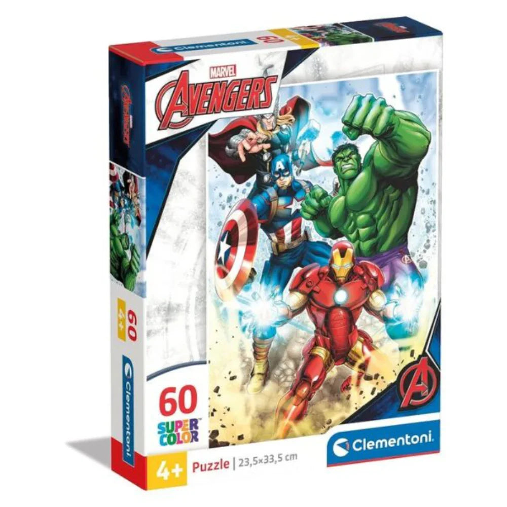 Clementoni Super Color Avengers Puzzle – 60Pcs